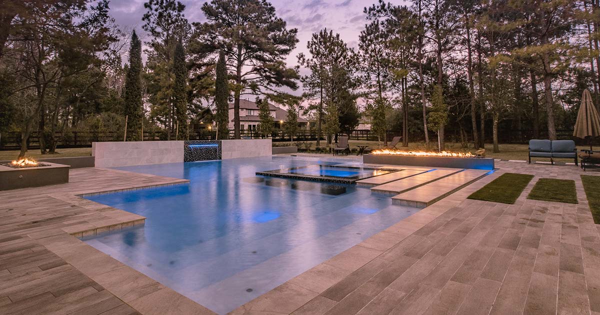 Houston Luxury Custom Residential Pool Builders