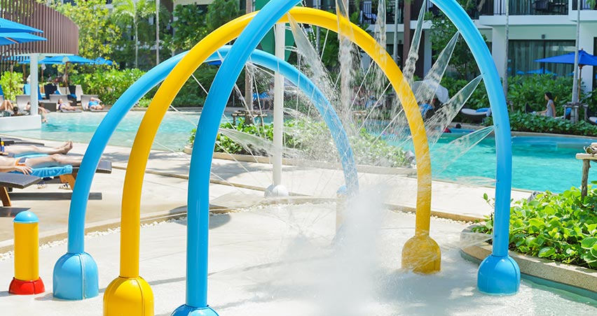 splashpads water park construction